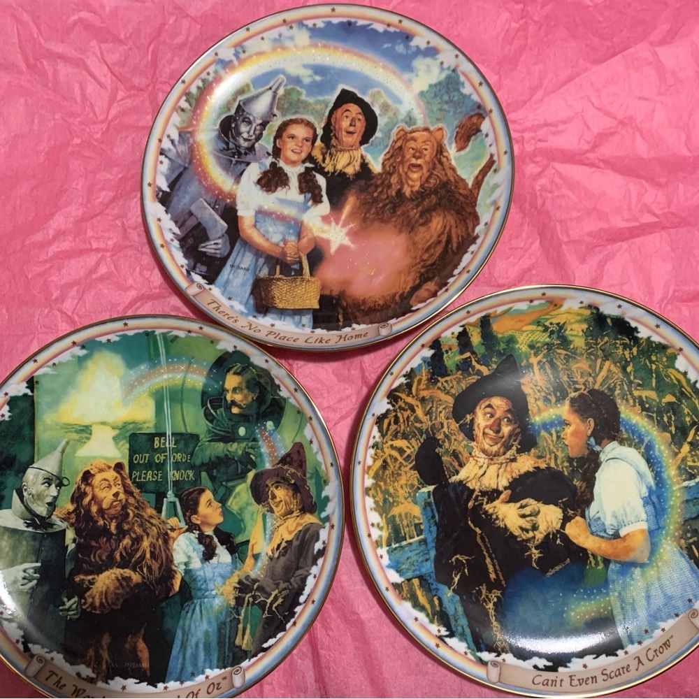 Wizard of Oz decorative plates